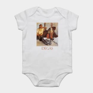 Laundry Girls Ironing by Edgar Degas Baby Bodysuit